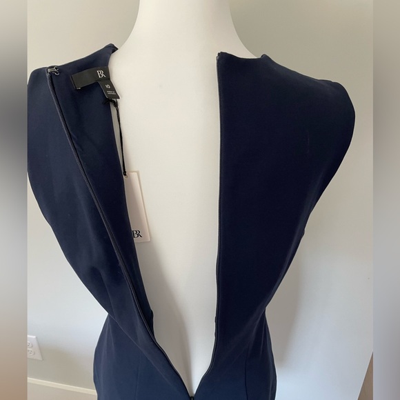 BR Navy Everywhere Ponte Sheath Dress - Picture 8 of 13